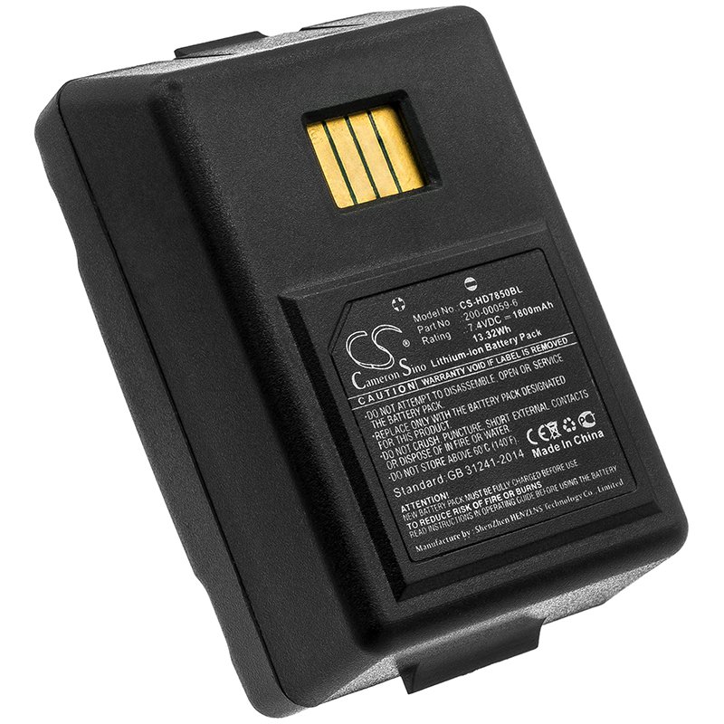 BATTERY HANDHELD 200-00059-6 FOR Dolphin 7850