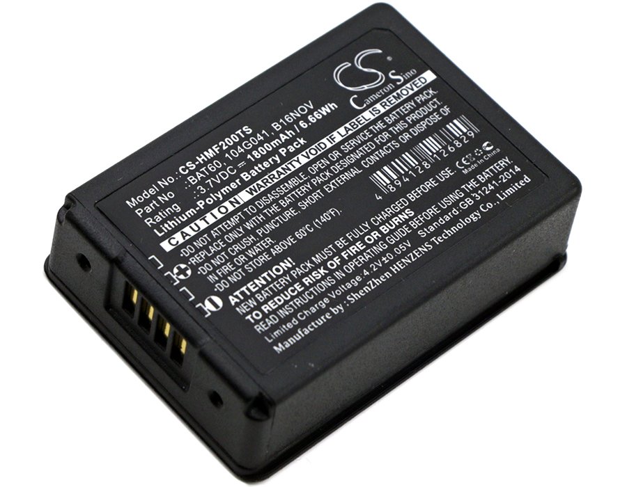 BATTERY CLEAR-COM 104G041, B16NOV, BAT60 FOR FreeSpeak II