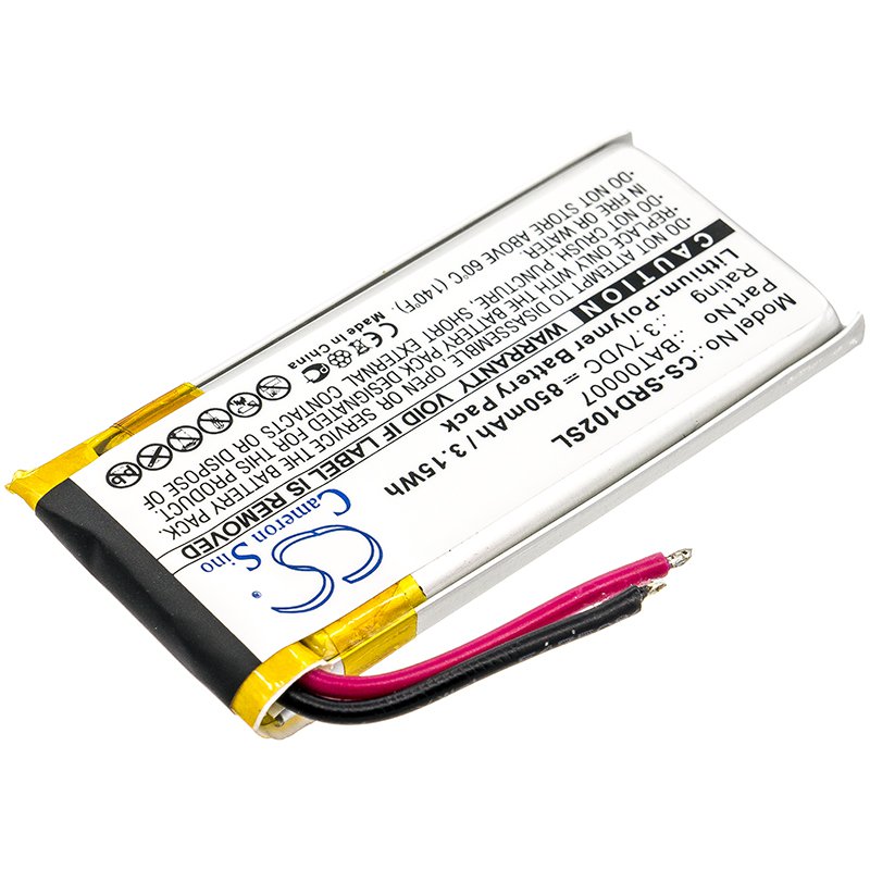 BATTERY CARDO BAT00007 FOR Packtalk Duo, Scala Rider Packtalk, SRPT0102