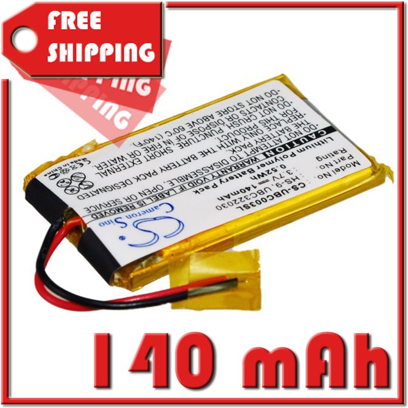 BATTERY ULTRALIFE HS-9, UBC322030 FOR UBC322030, UBP008