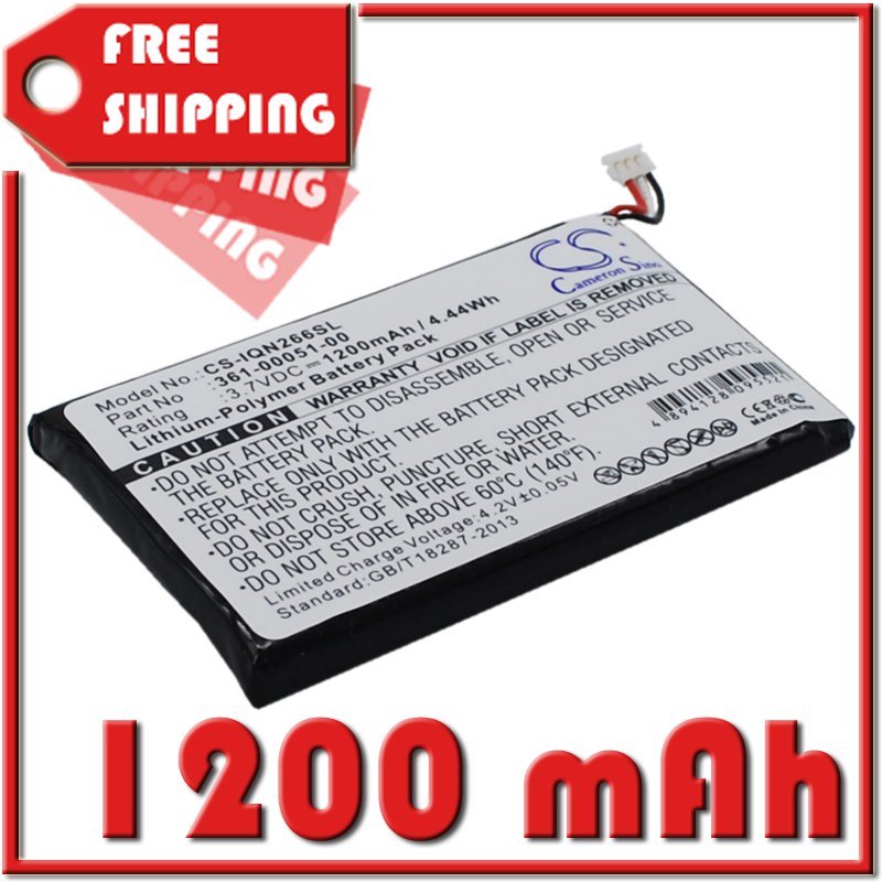 361-00056-01 Battery For Garmin Nuvi 010-01211-01, Nuvi 65, Nuvi 65LM Nuvi 65lm 6