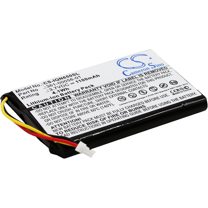 Cameron Sino Battery Li-ion 3.70V 1100mAh/4.07Wh Compatible With Garmin 361-00056-00, Fits