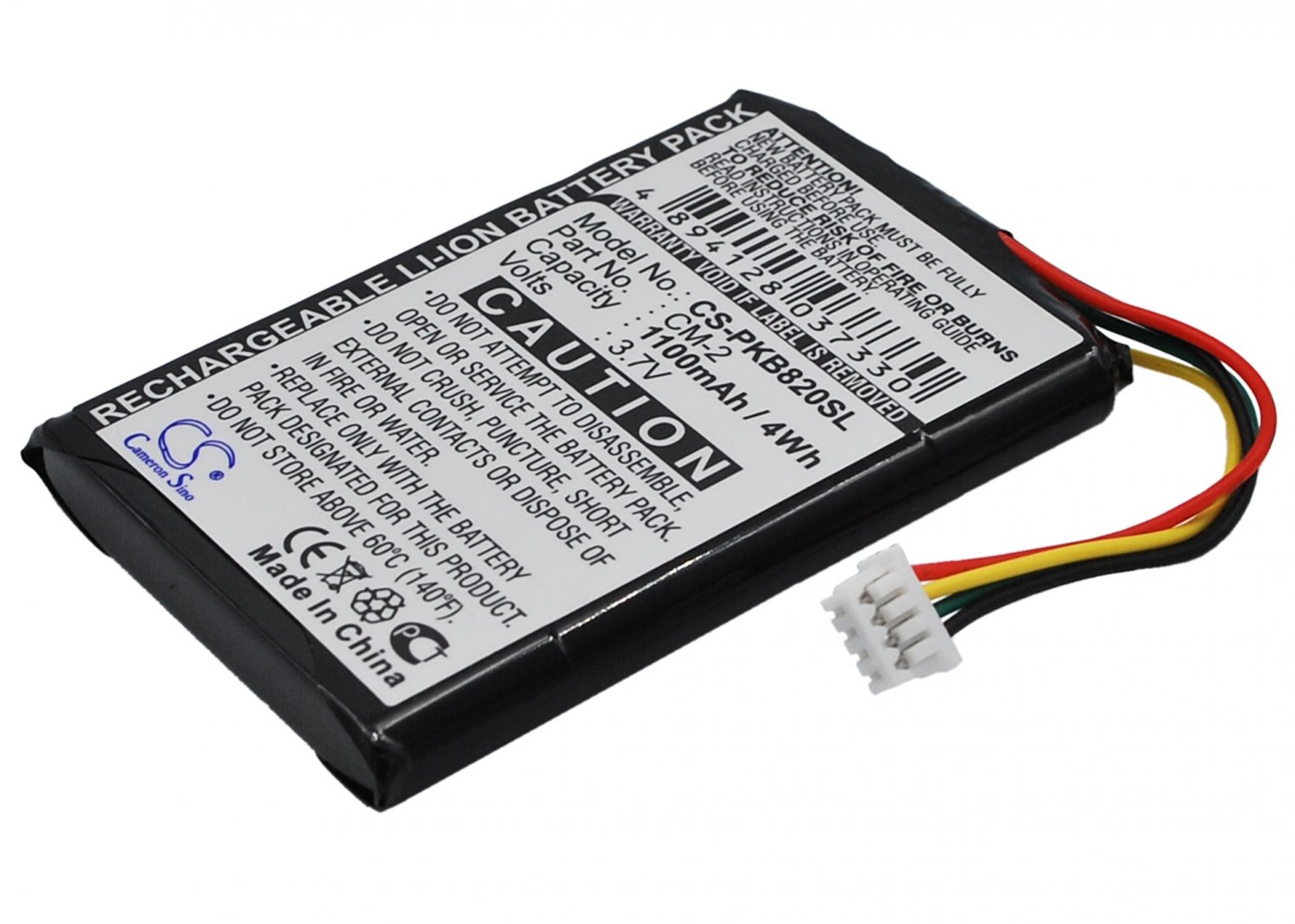 3.7V 1.1Ah Li-ion batterie für Packard Bell Compasseo 500