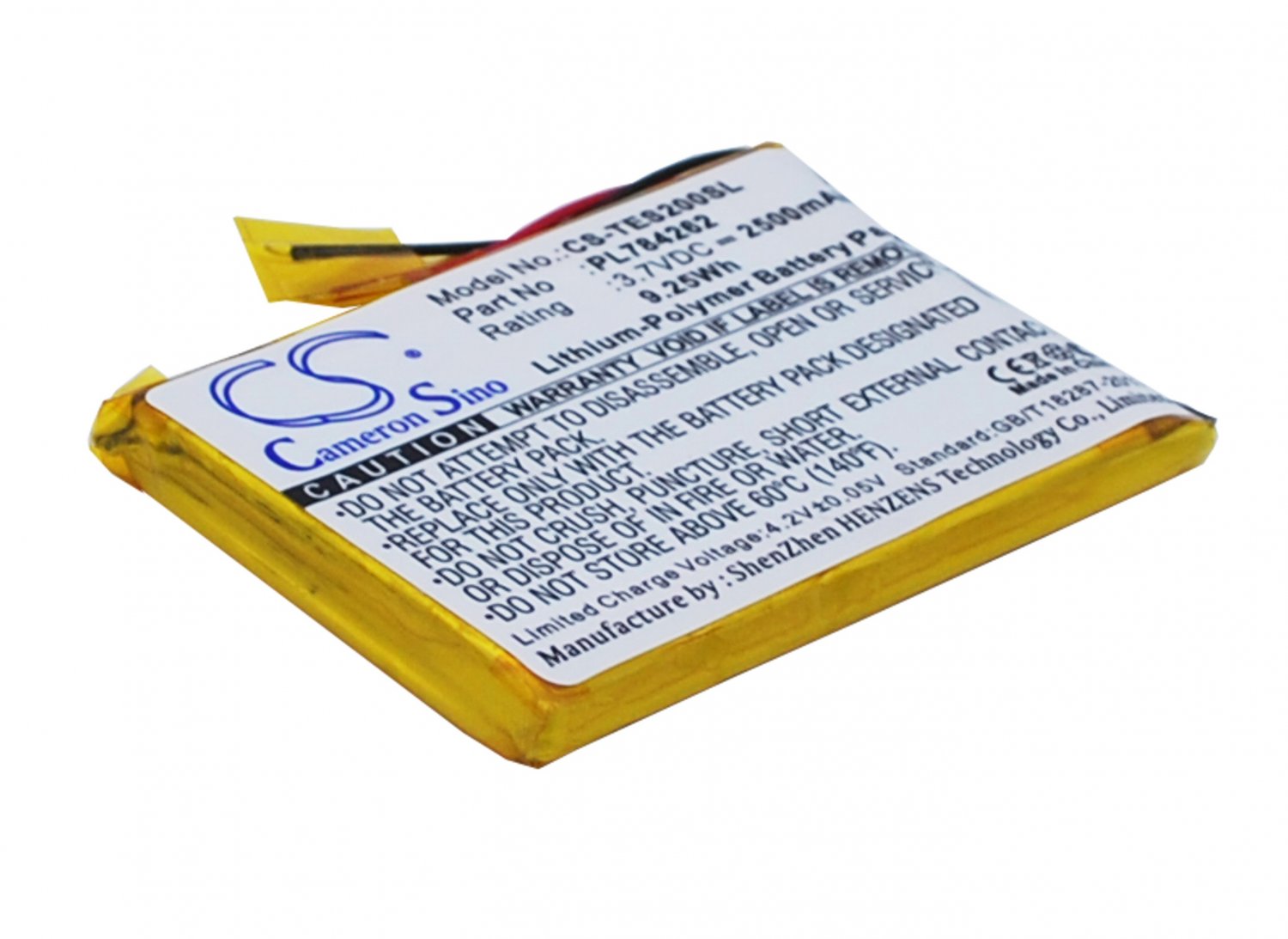 BATTERY TEASI PL784262 FOR One 2