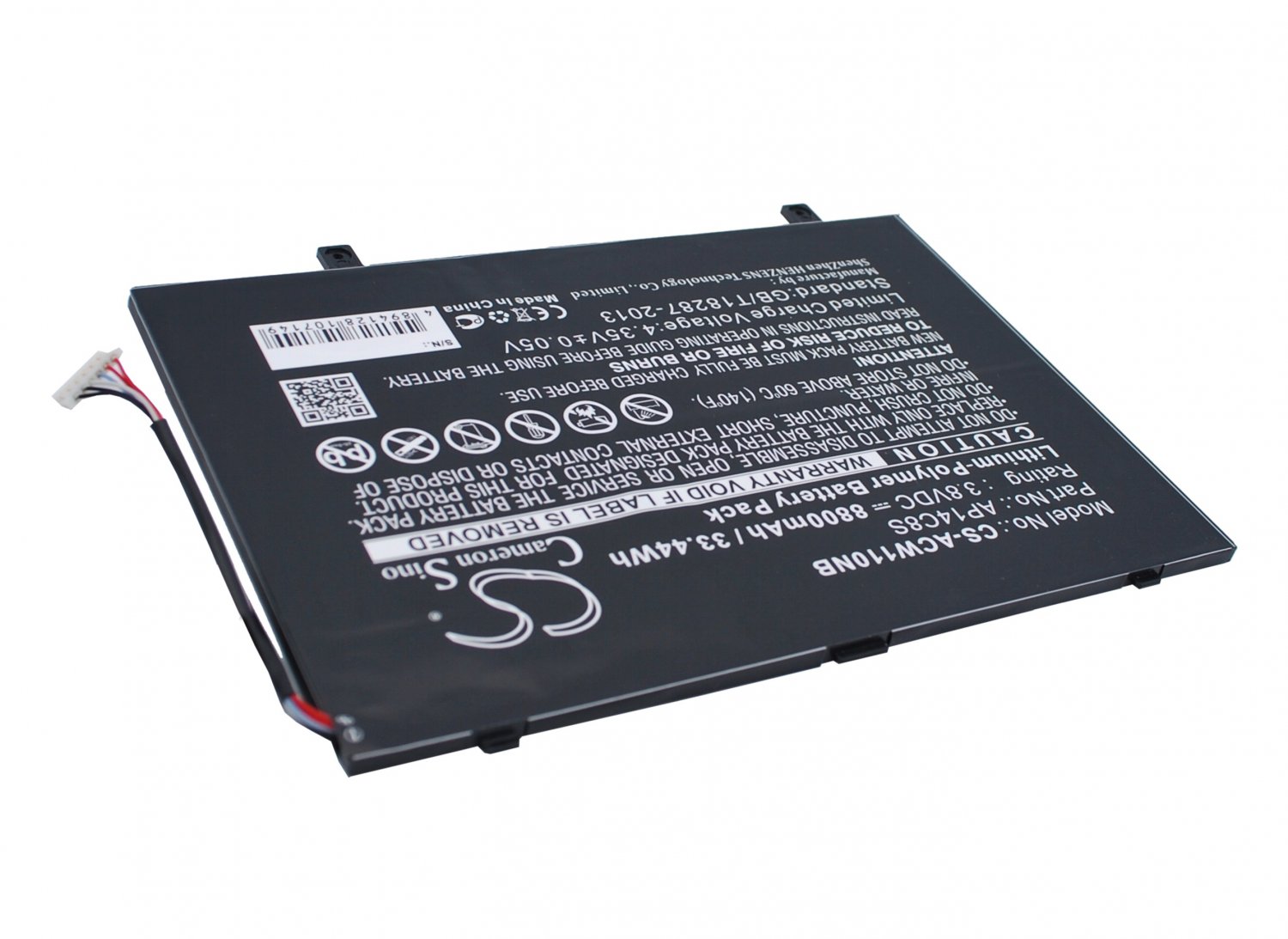 Batteria PowerQ per Acer E380 2000mAh 3.8V P/N BAT-A10
