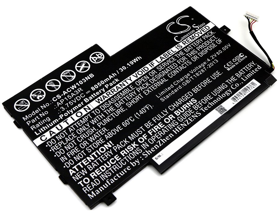 BATTERY ACER AP15A3R FOR Aspire Switch 10E, SW3-013, SW3-013-1566