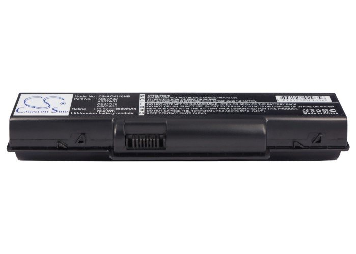 BATTERY ACER AS07A51, AS07A52, AS07A71, AS07A72, AS09A61 FOR Aspire 5738, Aspire 4930