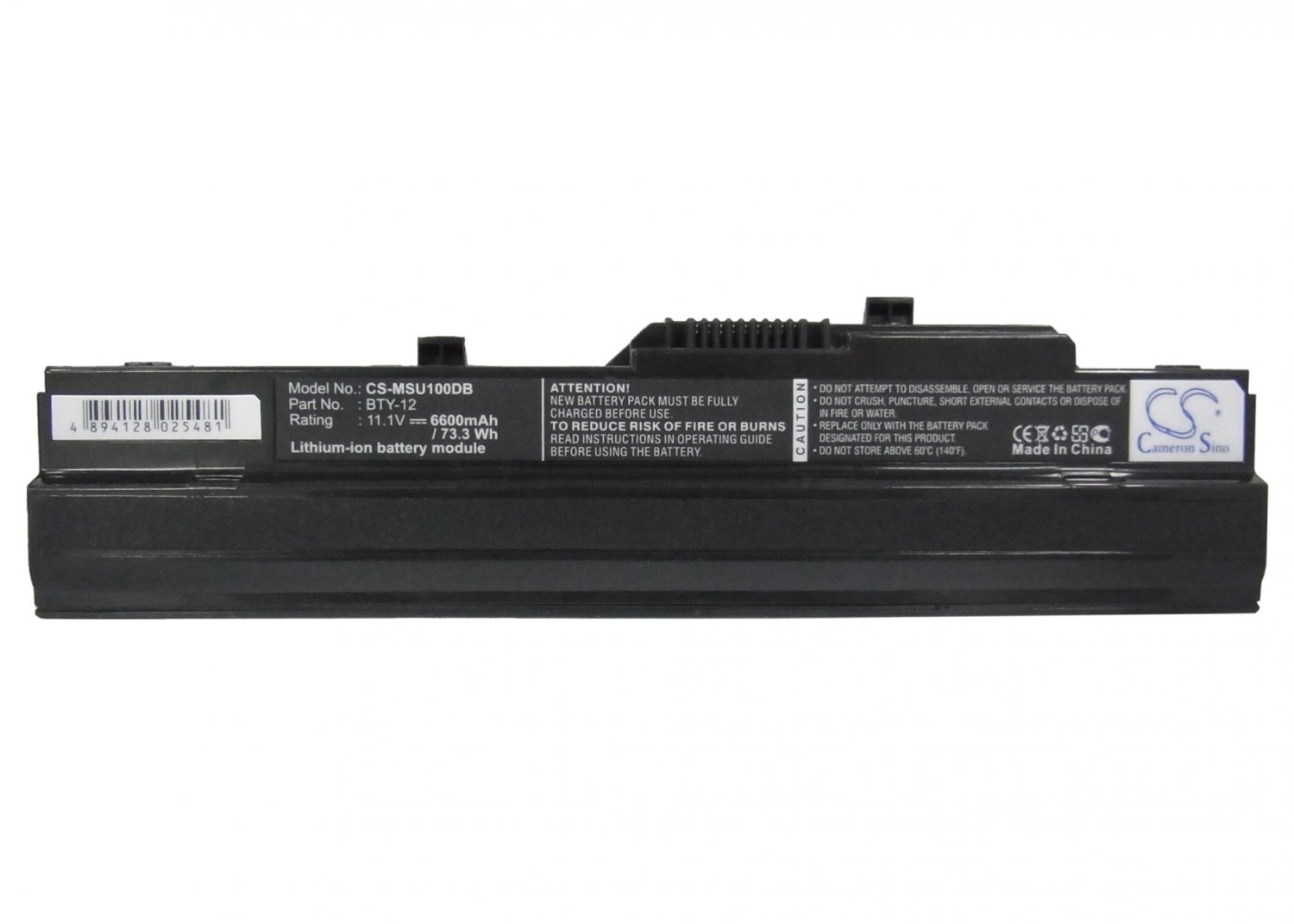 BATTERY MSI 3715A-MS6837D1, 6317A-RTL8187SE FOR  Wind U120-024US, Wind U120H