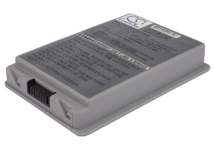 BATTERY APPLE 661-2927, A1078, A1148, E68043, M9325 FOR PowerBook G4 15 A1106