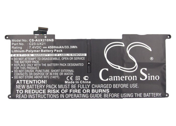 BATTERY ASUS C23-UX21 FOR Ultrabook UX21, ZenBook UX21E, UX21L Series