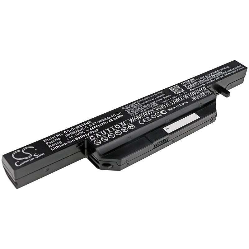 BATTERY CLEVO 6-87-W650S-4D4A1, 6-87-W650S-4D4A2, 6-87-W650S-4D4A3 FOR W655SJ, W655SZ, W665SZ, W670