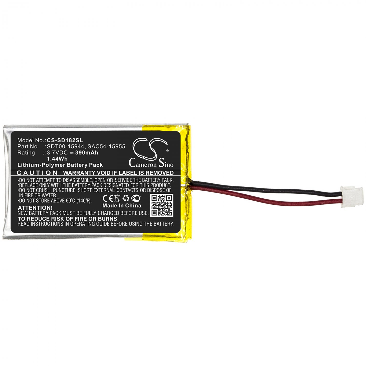 BATTERY SPORTDOG SAC5415955, SDT0015944 FOR HoundHunter 3225