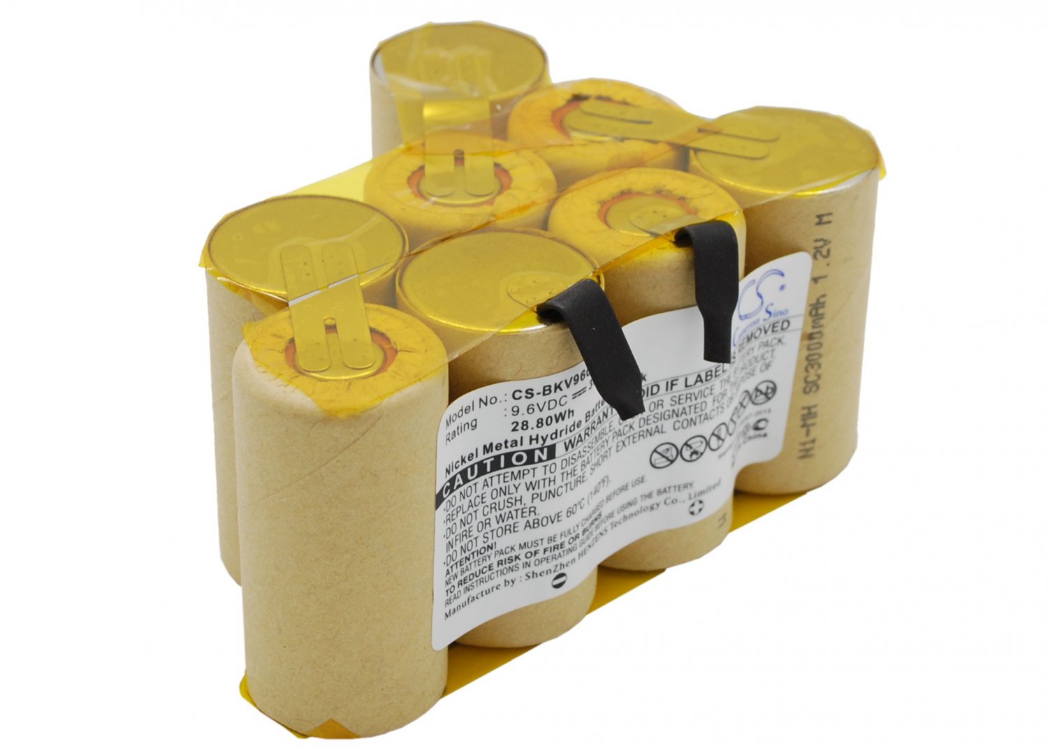 BATTERY FOR BLACK+DECKER DV9605