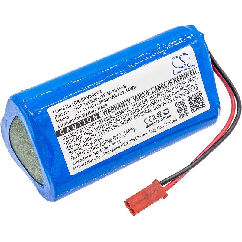 BATTERY ELECTROPAN ICP 186500-22F-M-3S1P-S FOR ilife V3s, ilife V3s Pro, ilife V5s, ilife V5s Pro