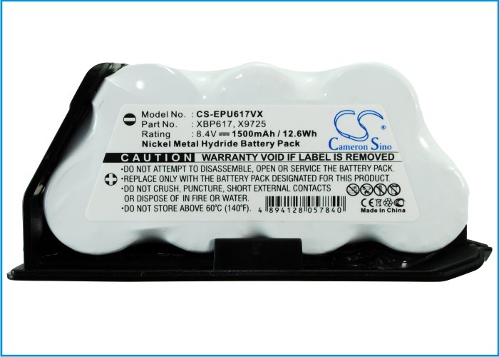 BATTERY EURO PRO EU-36075, X9725, X9730, XB-617, XBP617 FOR UV617, UV647, UV647H