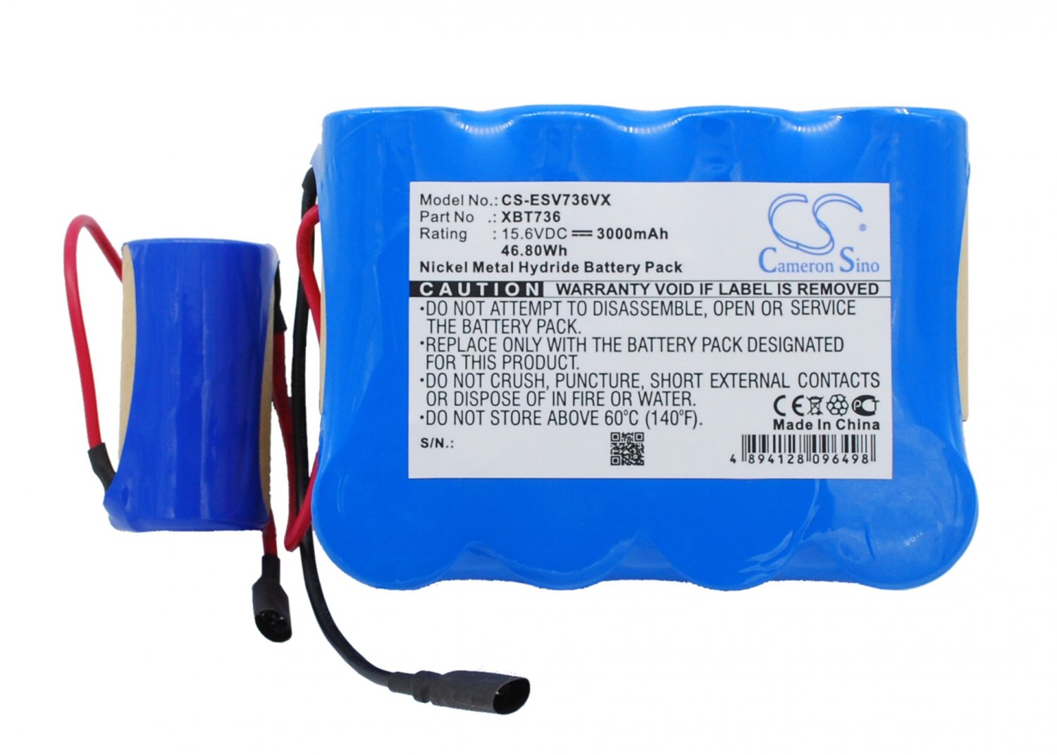 BATTERY EURO PRO XBP736 FOR Shark SV736, Shark SV736R