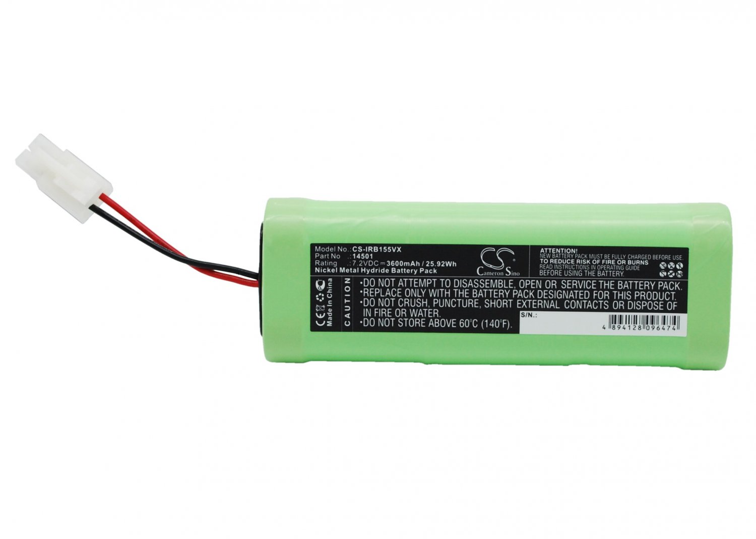 BATTERY IROBOT 14501 FOR Looj 125, Looj 135, Looj 155