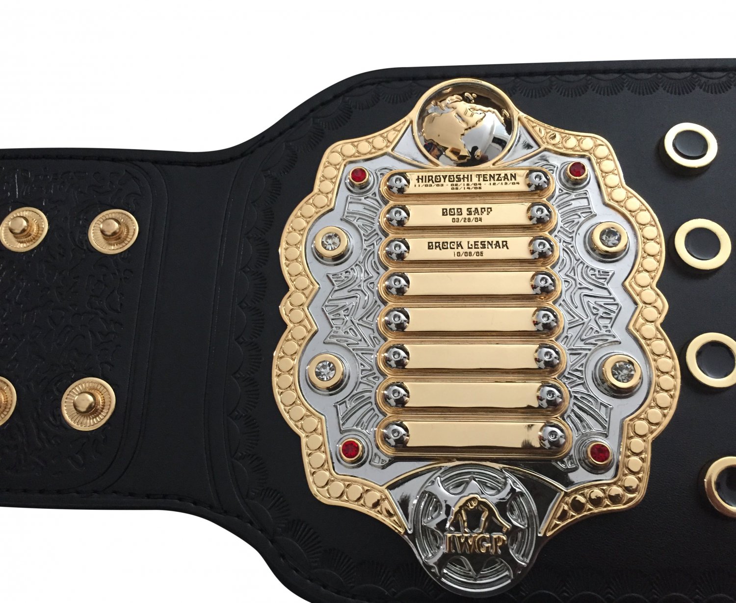 Njpw Iwgp V4th Heavyweight Championship Replica Title Belt With Free Carrying Bag 4018