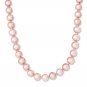 8mm pink South Sea Shell Pearl Necklace 18"
