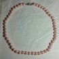 8mm pink South Sea Shell Pearl Necklace 18"