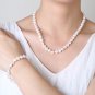8-9mm Freshwater Baroque Pearl Necklace Set