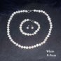8-9mm Freshwater Baroque Pearl Necklace Set