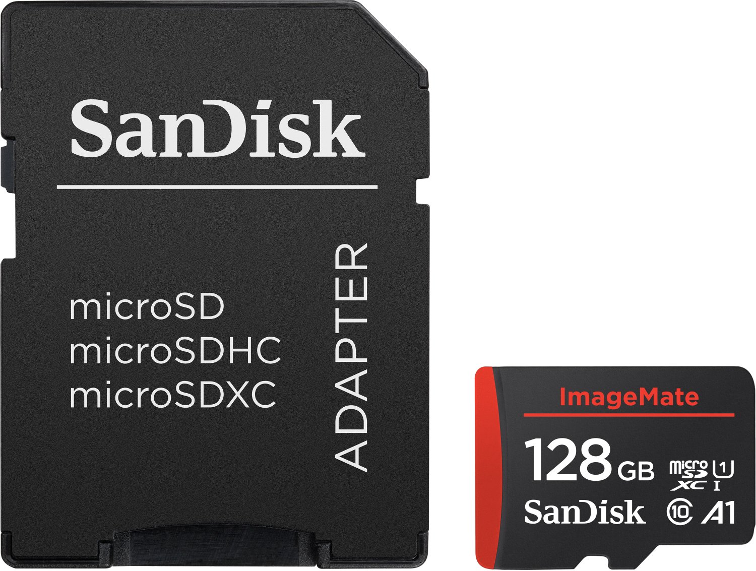 SanDisk 128GB ImageMate microSDHC UHS1 Authentic Memory Card
