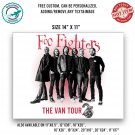 FOO FIGHTERS THE VAN TOUR Poster