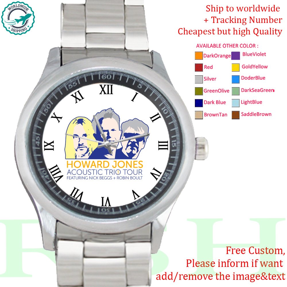 NEW HOWARD JONES NICK BEGGS ROBIN BOULT ACOUSTIC TRIO TOUR WATCHES
