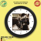 1 WILLIE NELSON RIDE ME BACK HOME Wall Clocks
