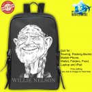 4 WILLIE NELSON RIDE ME BACK HOME Backpack Bags