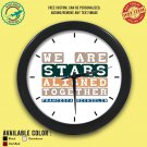 4 FRANCESCA MICHIELIN - FEAT (Stato di Natura) Wall Clocks