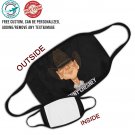 5 KENNY CHESNEY - HERE AND NOW face mask