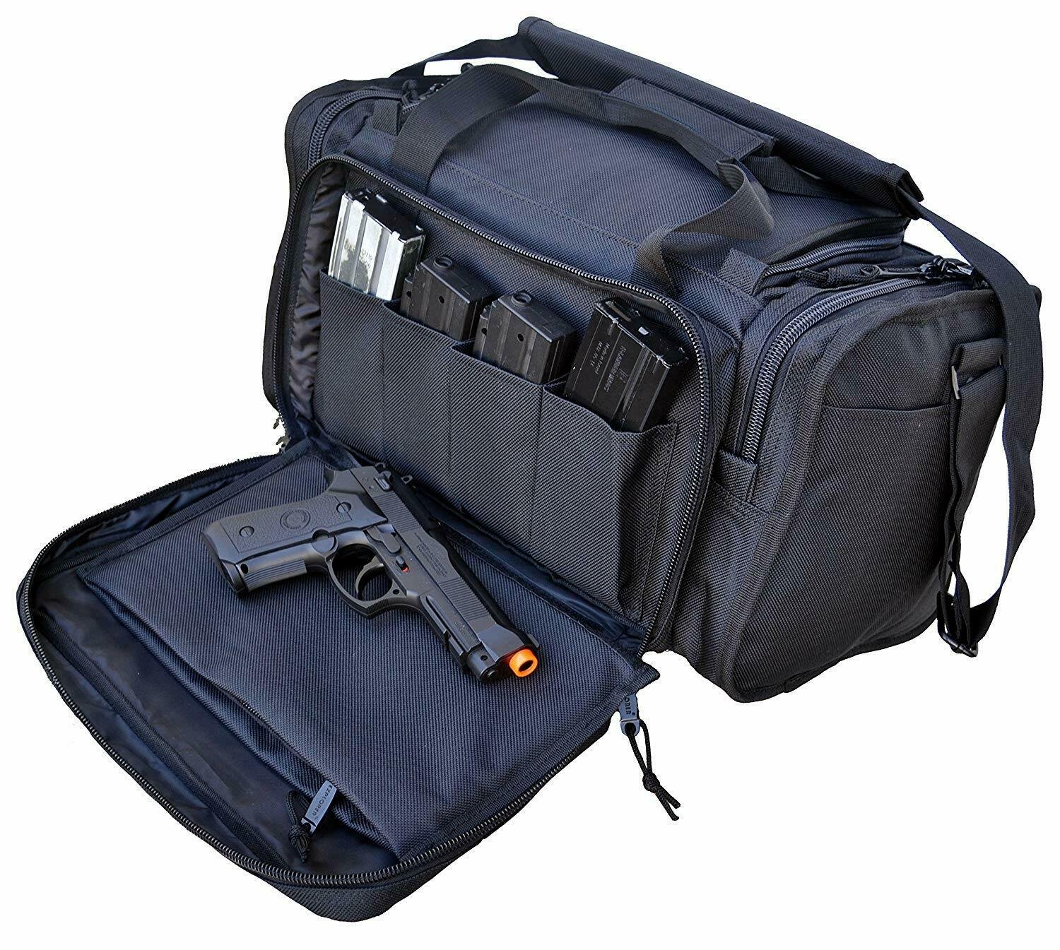 Explorer Tactical Range Ready Bag 18-Inch For Pistols, Ammo, Gear, Shooting