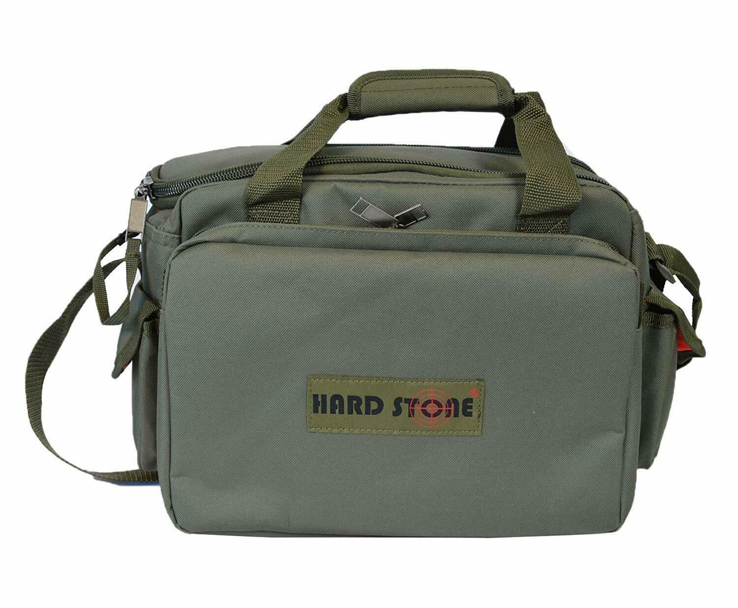 Explorer Every Day Carry Tactical Padded Shooting Range Pistol Bag Dual Handles