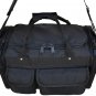 Large Deluxe Shooters Tactical Range Bag in Black Concealed Pocket Ammo Gear
