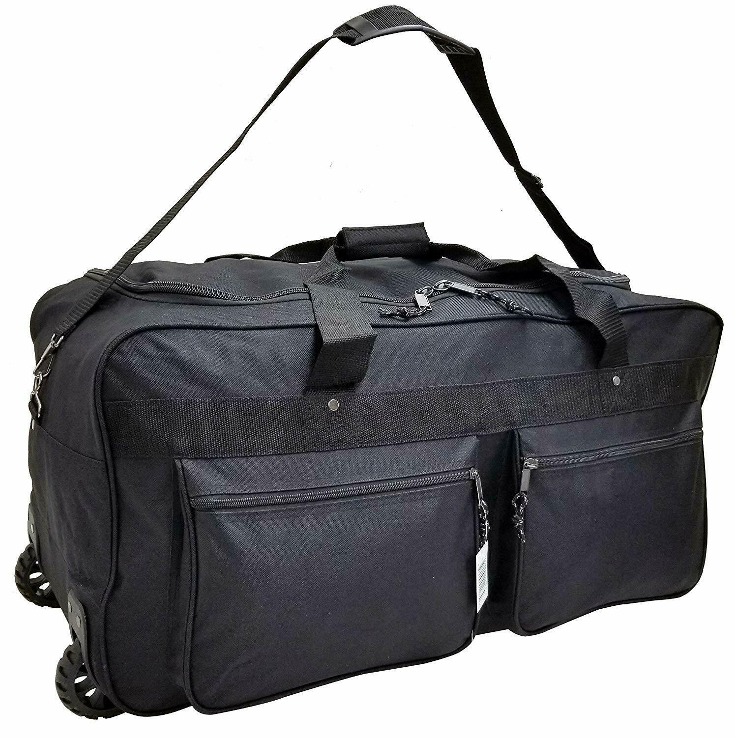 Explorer Rolling Duffel Bag Carry On 22' Luggage Travel Business Overnight Week