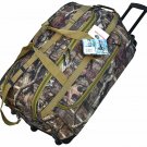 Explorer Rolling Duffel in Mossy Oak Hunting Camping Trekking 22 Inch Luggage