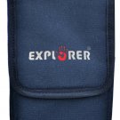 Explorer Car Seat Belt Gun Dual Holsters Tactical Belt Utility Tool Gadget Pouch