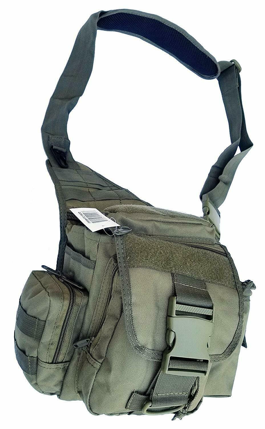 Explorer Tactical Sling Messenger Bag Concealed Cross Body Unisex Men Women