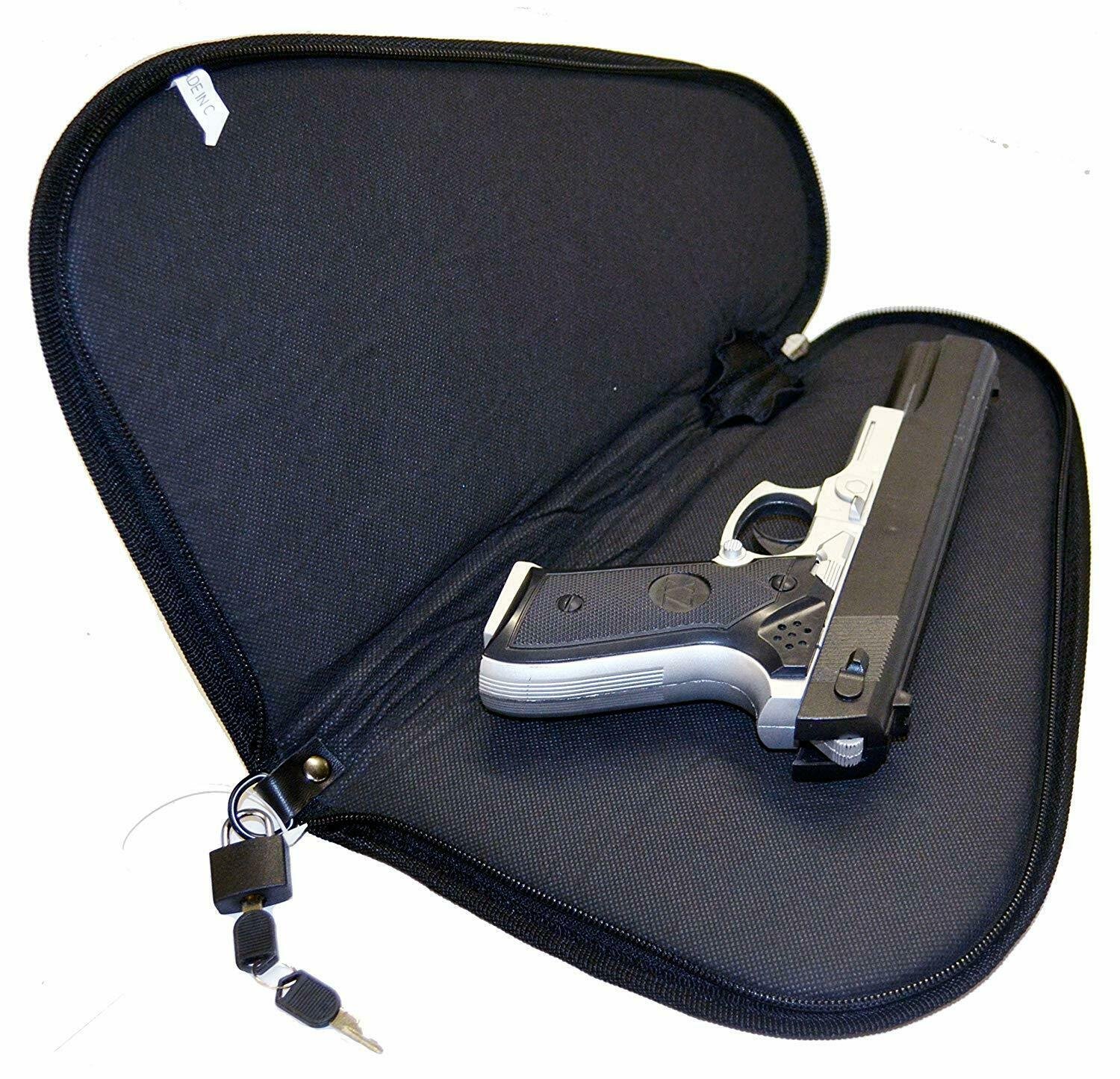 Explorer Lock and Key Pistol Case Pouch Pistol Rug