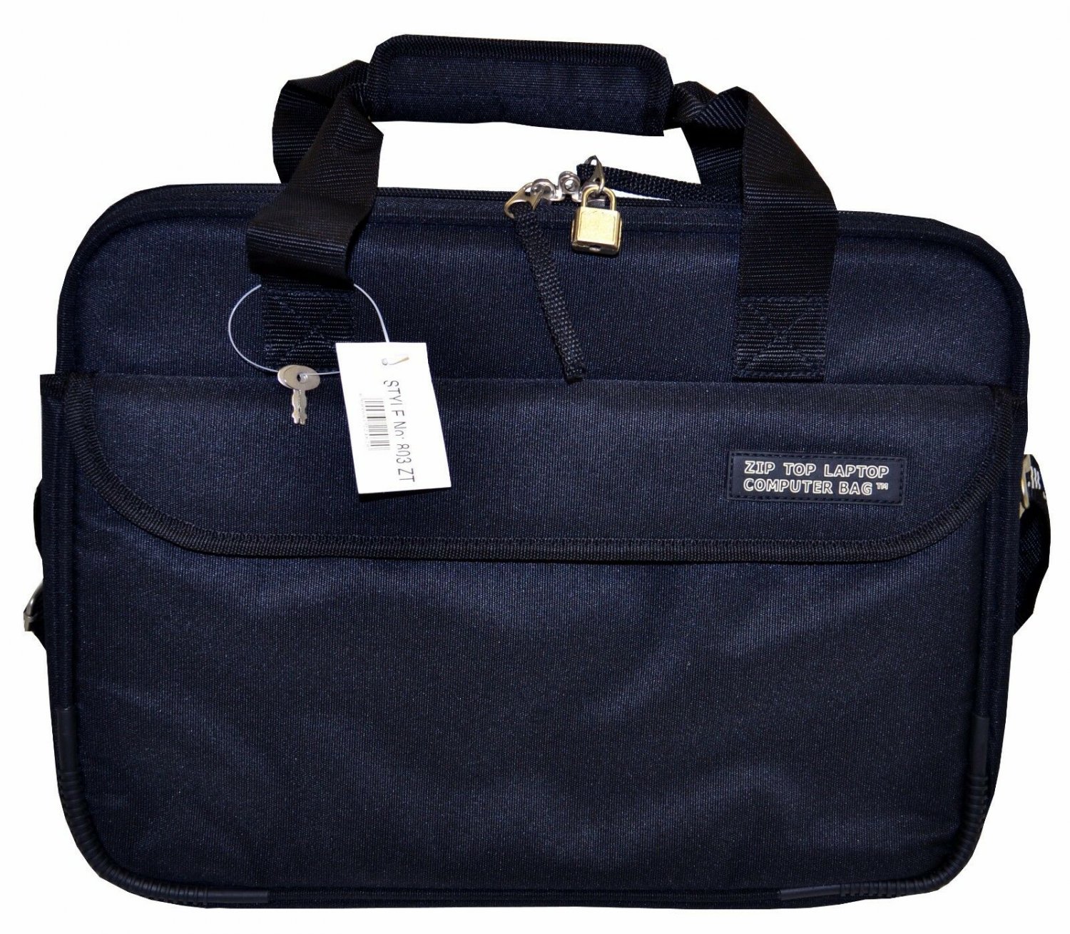 Zip Top Laptop Computer Bag -  Travel Bag - Business Bag