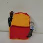 Small Orange/Red Color Block Backpack - Everyday - Children's - Emergency Pack