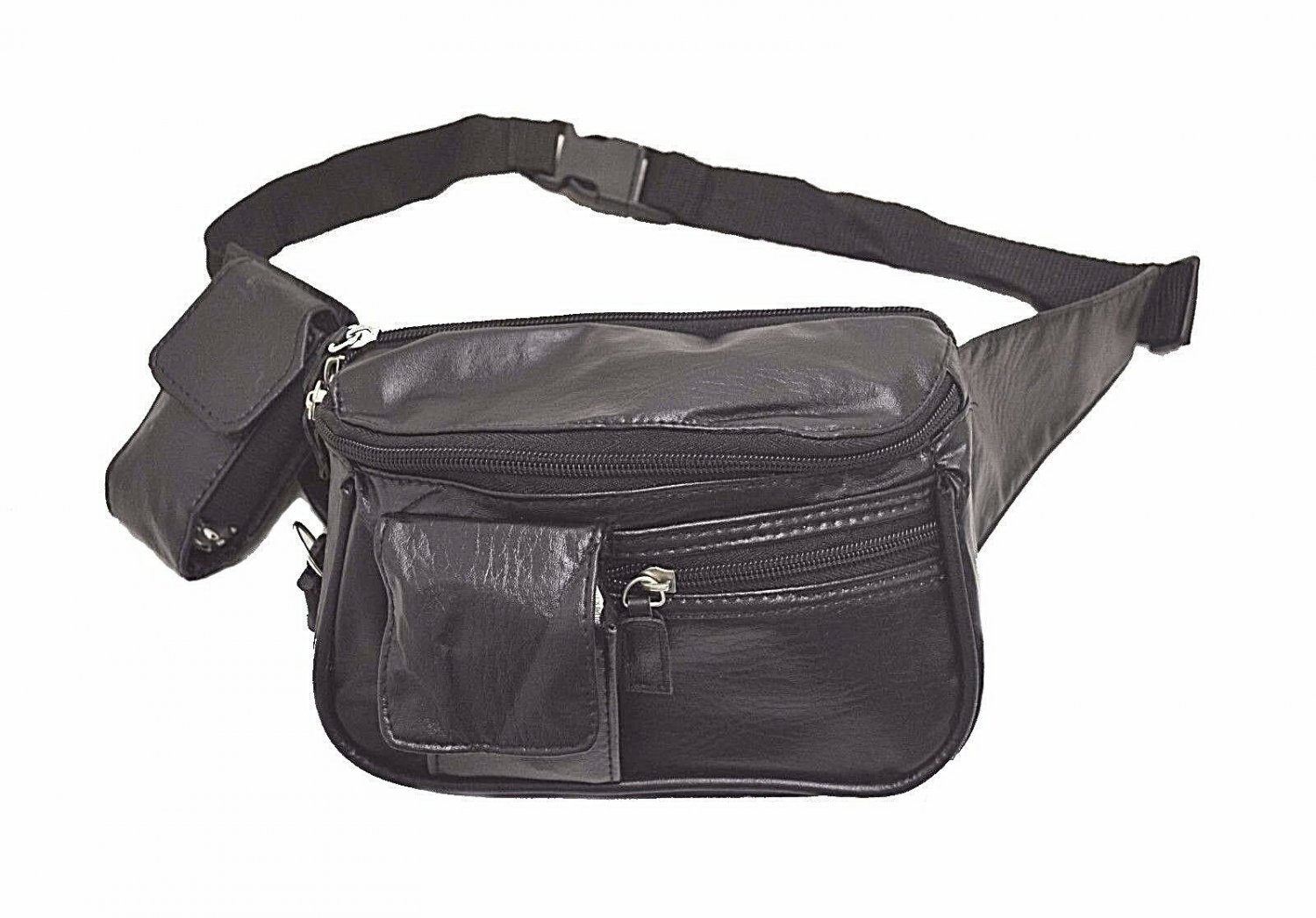 TOTES Leather Belt Bag Waist Fanny Pack for men & women