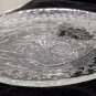 Neiman Marcus Christmas Glass Serving Platter Cherubs 12 3/4"