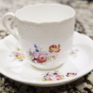 Coalport Demi Tasse Floral Cup & Saucer Pattern 6561 (6 Available)