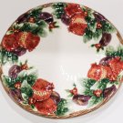 1993 Fitz and Floyd Winter Fruit 12” Chop Plate / Round Platter
