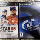 NASCAR 06: Total Team Control And Gran Turismo 3 A-spec (Sony PlayStation 2) PS2 NASCAR 06: Total Team Control And Gran Turismo 3 A-spec (Sony PlayStation 2) PS2