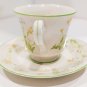 Noritake Cup & Saucer Reverie 7191 Pattern