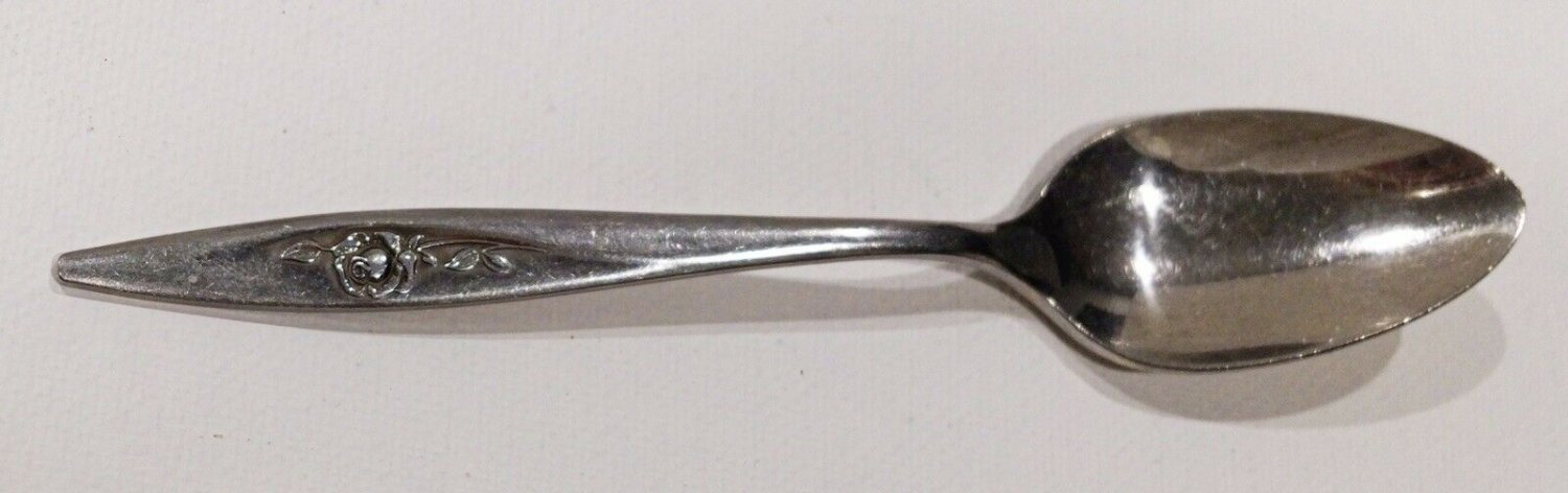 Lasting Rose by Oneida Stainless Teaspoon (2 Available)